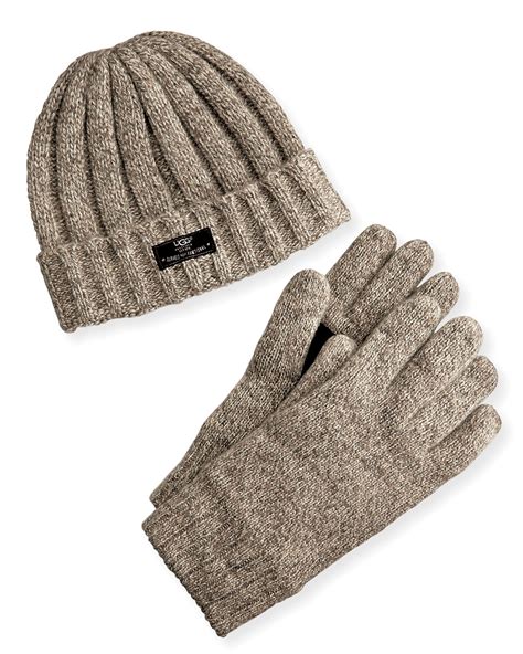 men's designer hats and gloves.